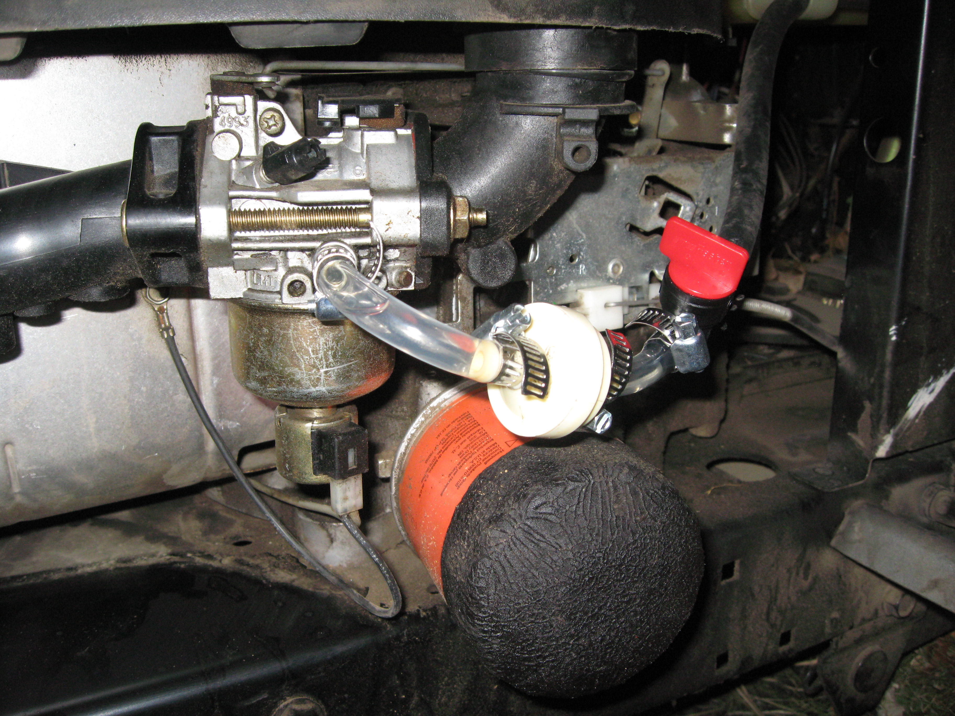 Sears Craftsman 18 HP Intek Float Bowl Fix